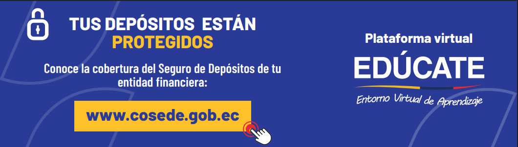 Tus depósitos están protegidos